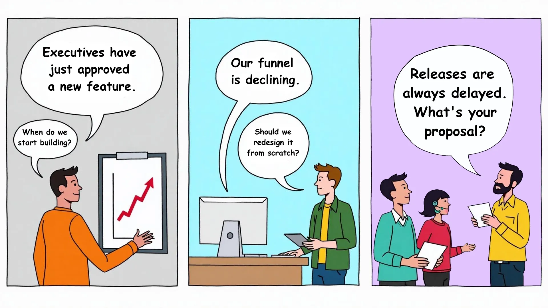 Structural patterns in product management